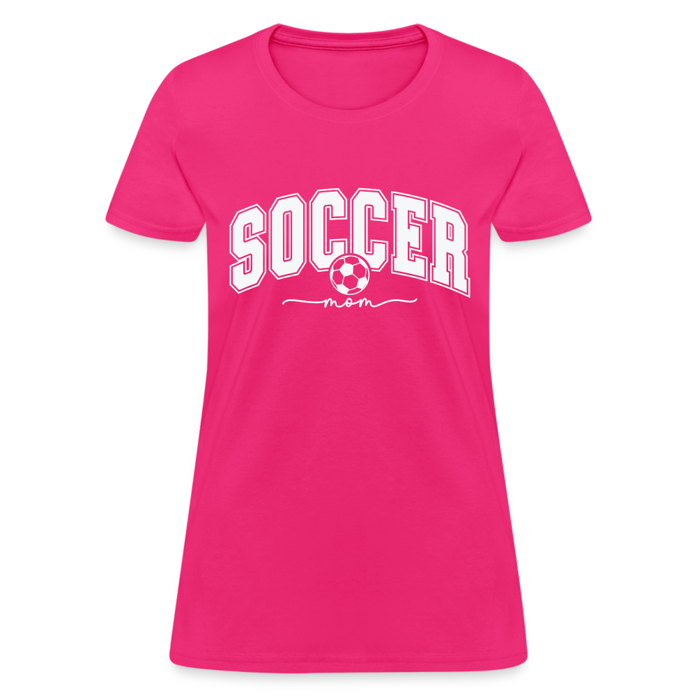 Soccer Mom Women's T-Shirt - fuchsia