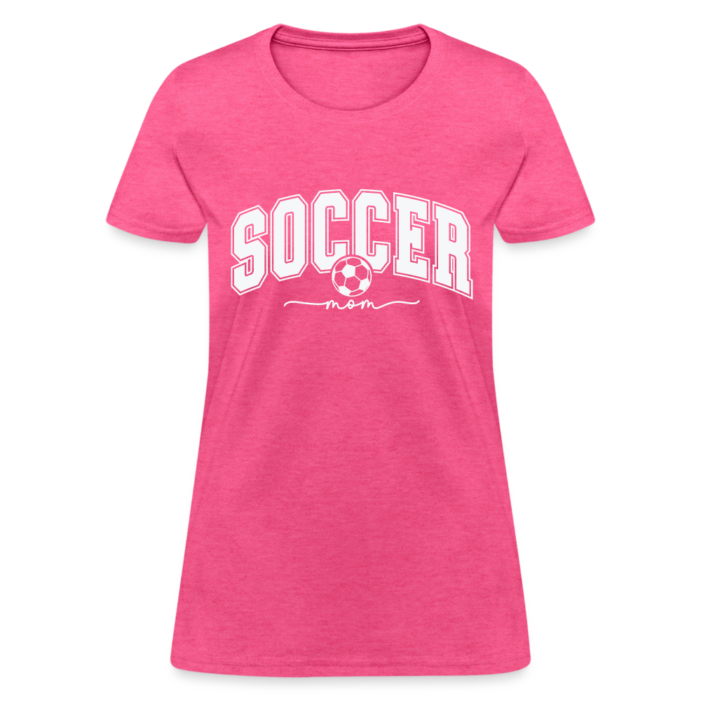 Soccer Mom Women's T-Shirt - heather pink