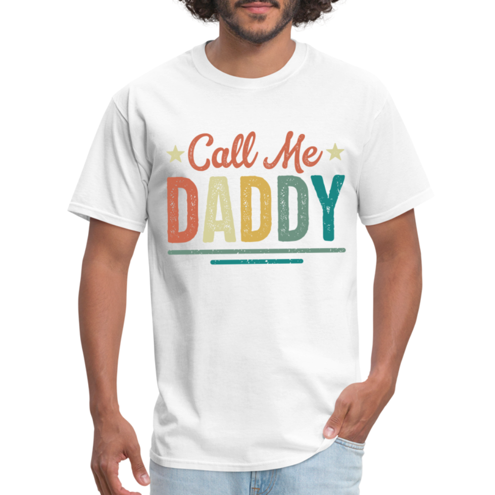 Call Me Daddy T-Shirt - white
