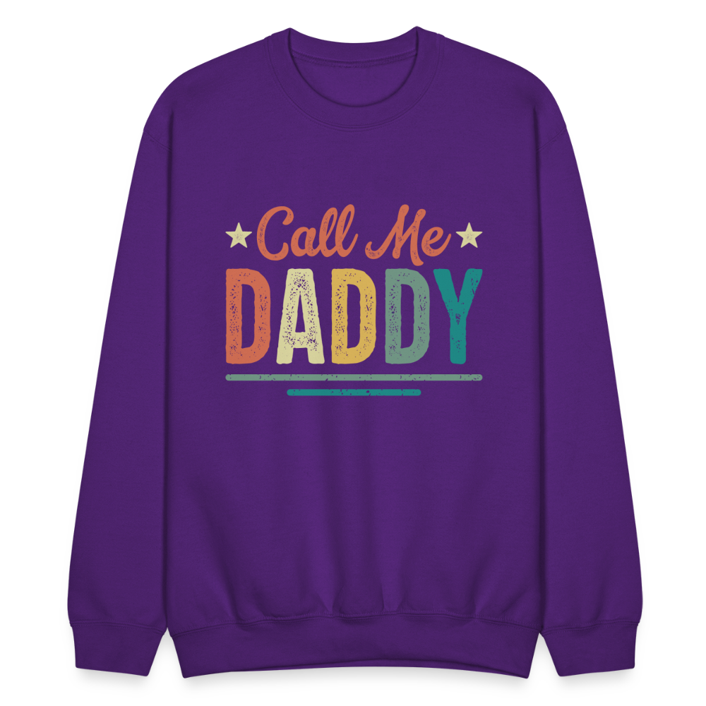 Call Me Daddy Sweatshirt - purple
