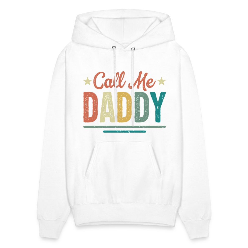 Call Me Daddy Hoodie - white
