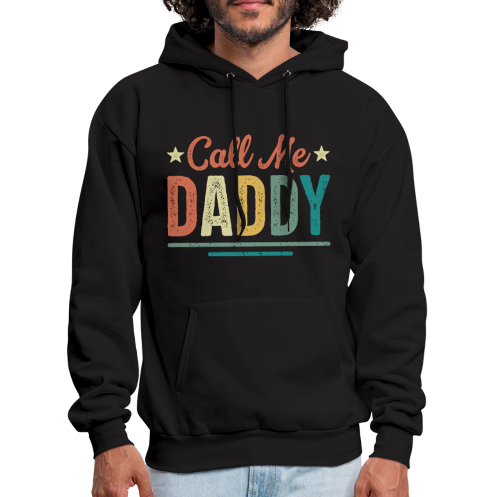 Call Me Daddy Hoodie - black