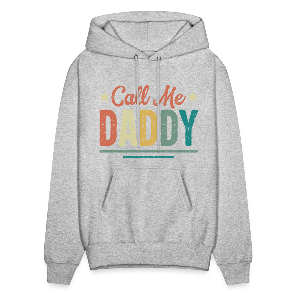 Call Me Daddy Hoodie - heather gray