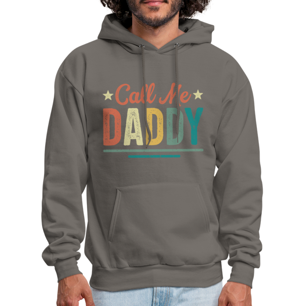 Call Me Daddy Hoodie - asphalt gray
