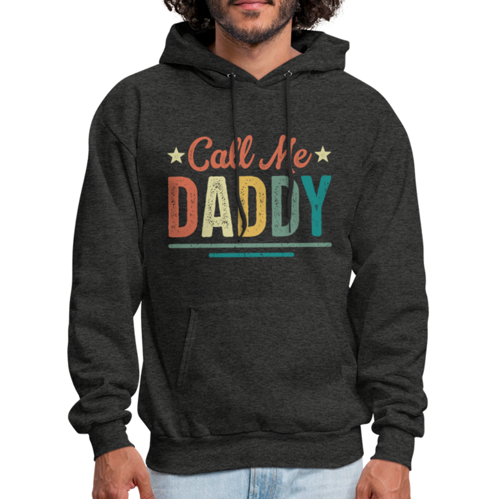 Call Me Daddy Hoodie - charcoal grey
