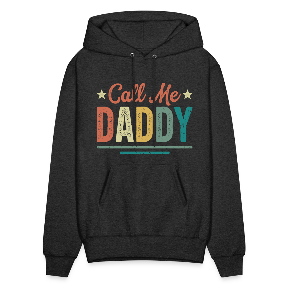Call Me Daddy Hoodie - charcoal grey