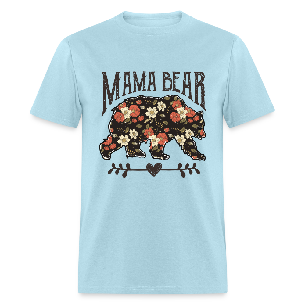 Mama Bear T-Shirt - powder blue
