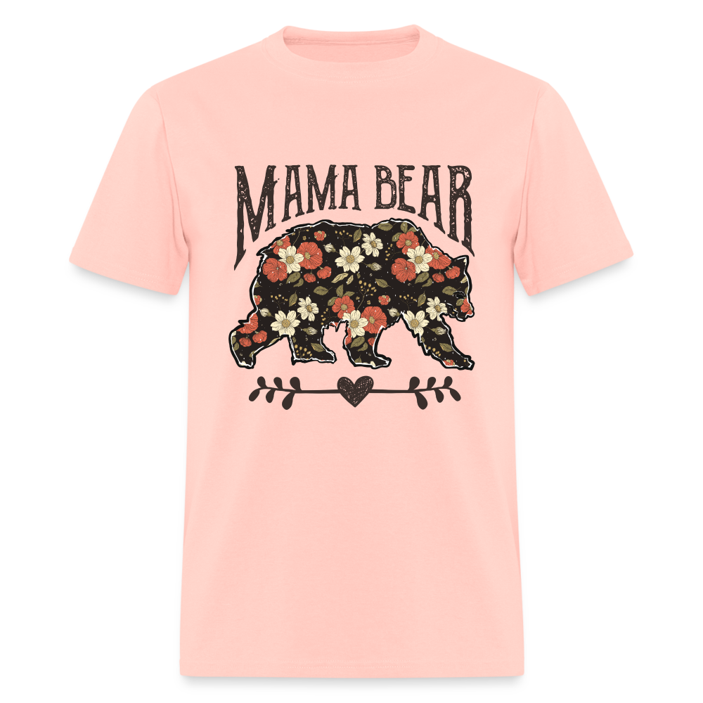 Mama Bear T-Shirt - blush pink 