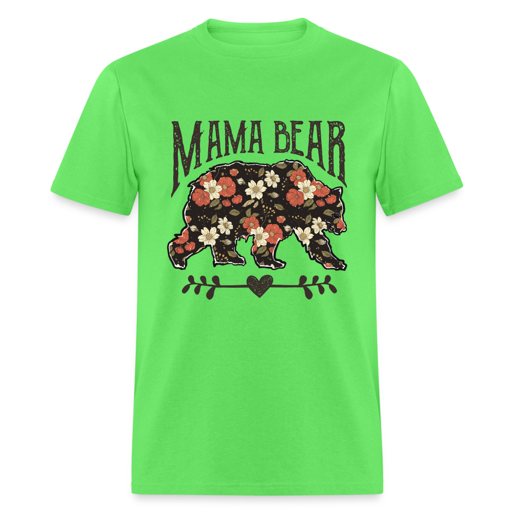 Mama Bear T-Shirt - kiwi