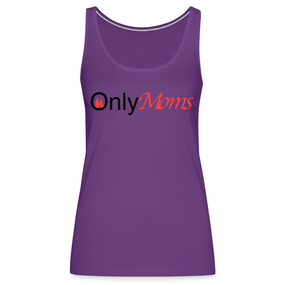 OnlyMoms - Premium Tank Top - purple