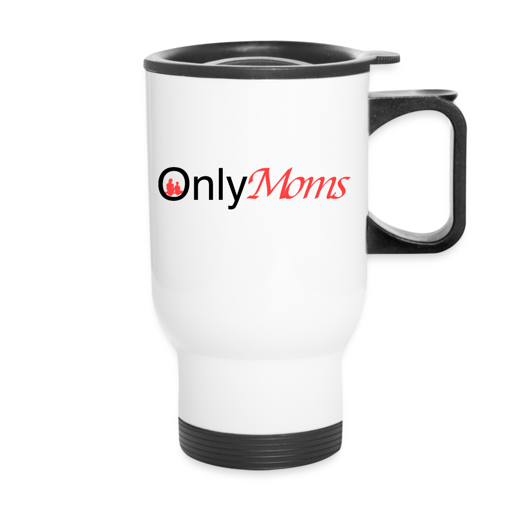 OnlyMoms - Travel Mug - white