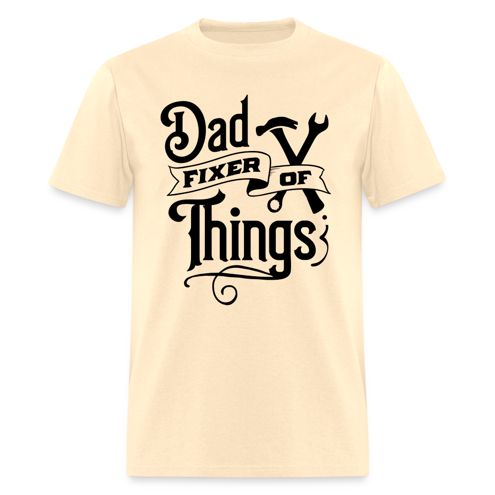 Dad Fixer of Things T-Shirt - natural