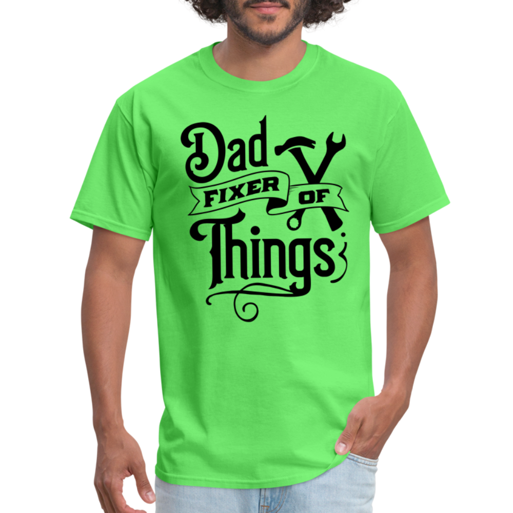 Dad Fixer of Things T-Shirt - kiwi