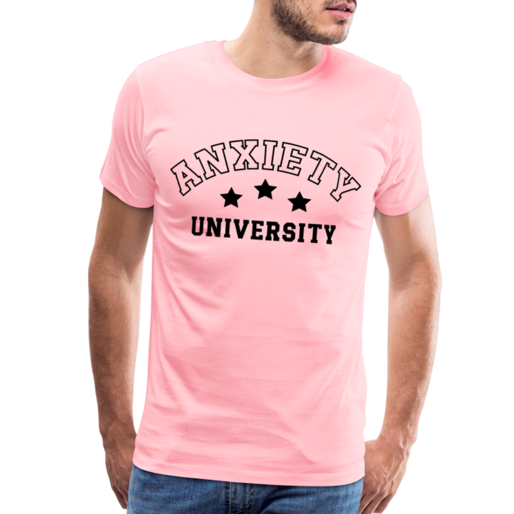 Anxiety University Premium T-Shirt - pink
