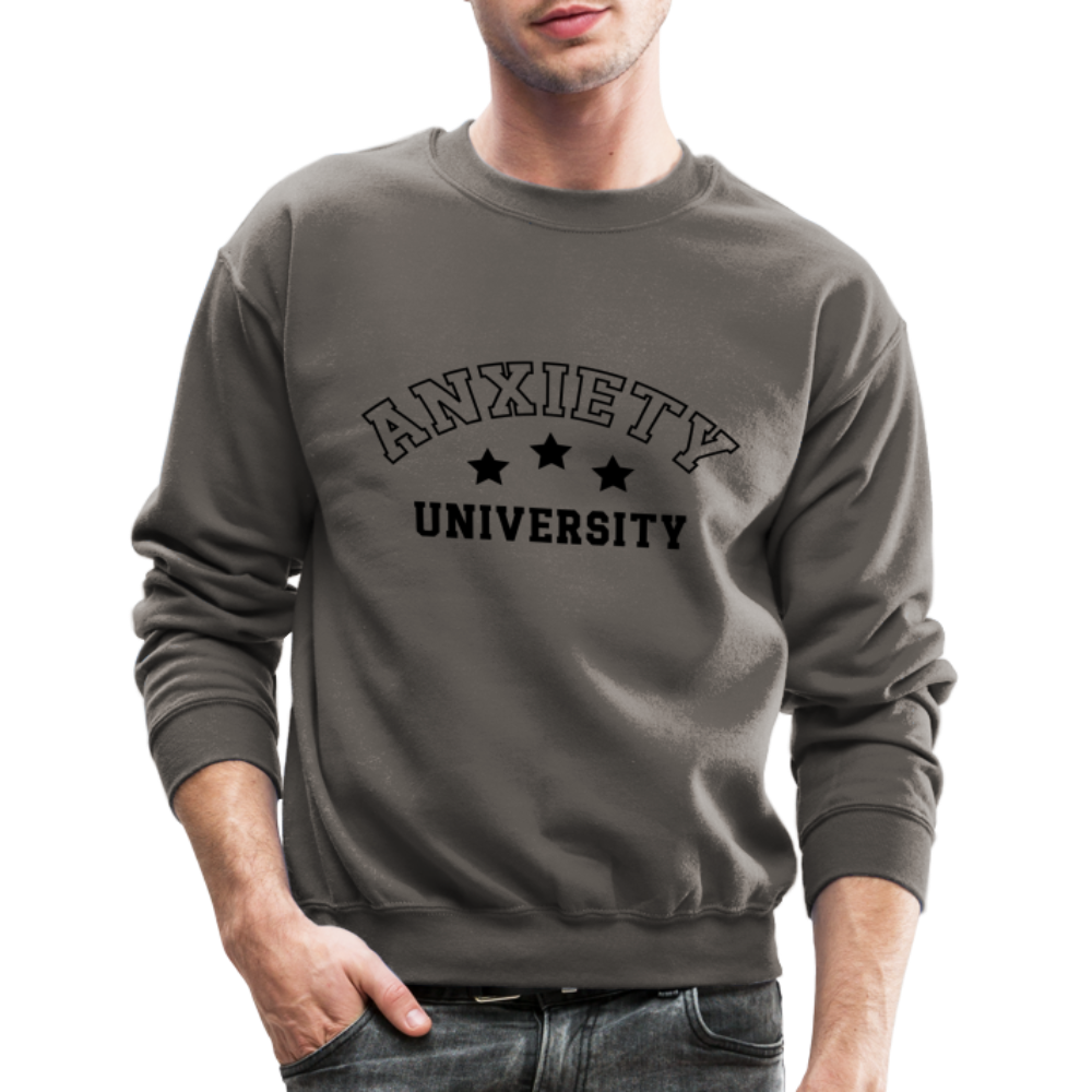 Anxiety University Sweatshirt - asphalt gray