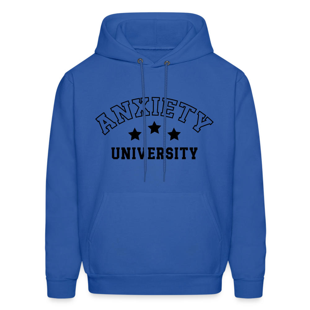 Anxiety University Hoodie - royal blue