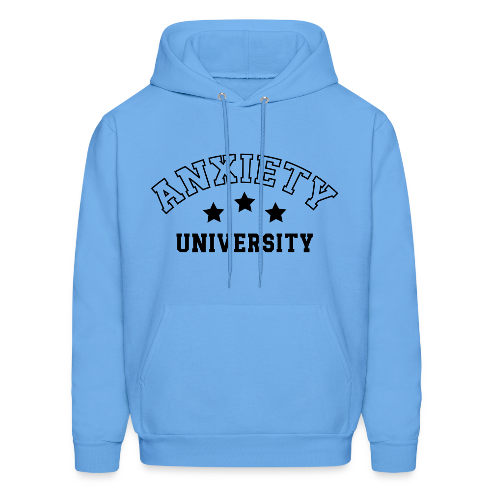 Anxiety University Hoodie - carolina blue
