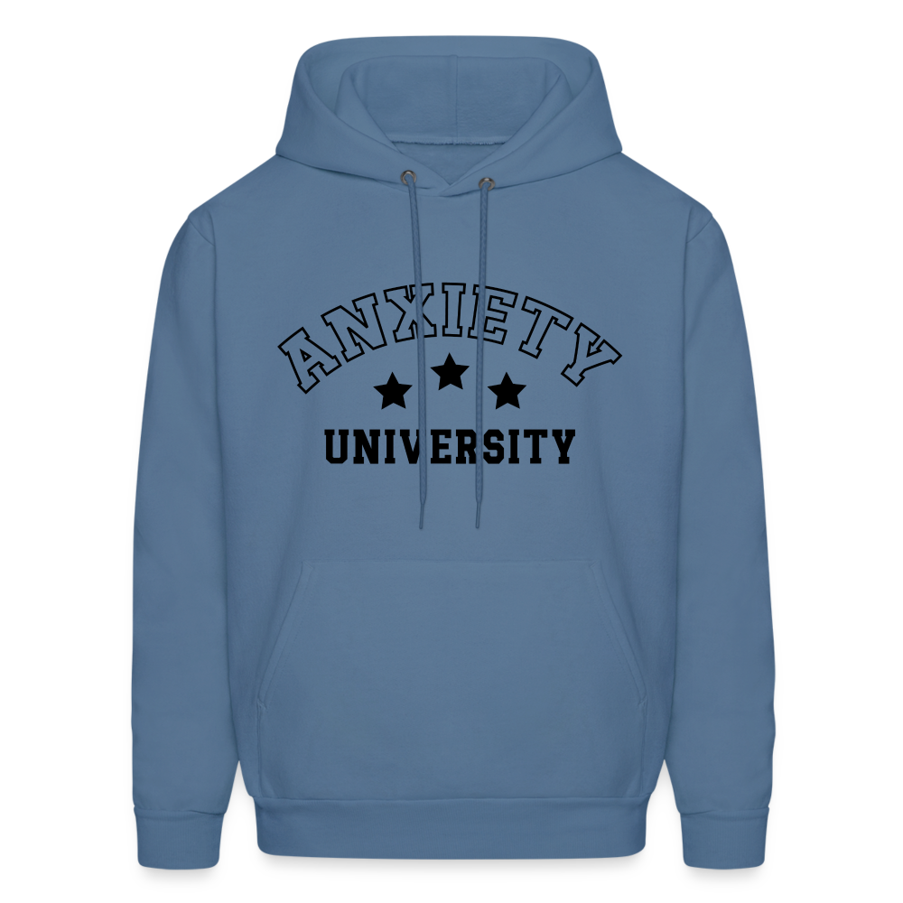 Anxiety University Hoodie - denim blue