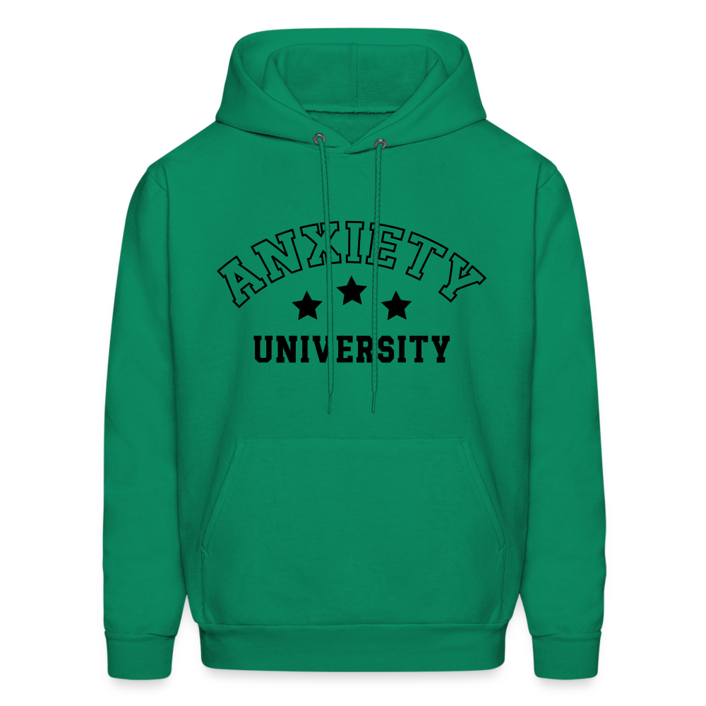 Anxiety University Hoodie - kelly green