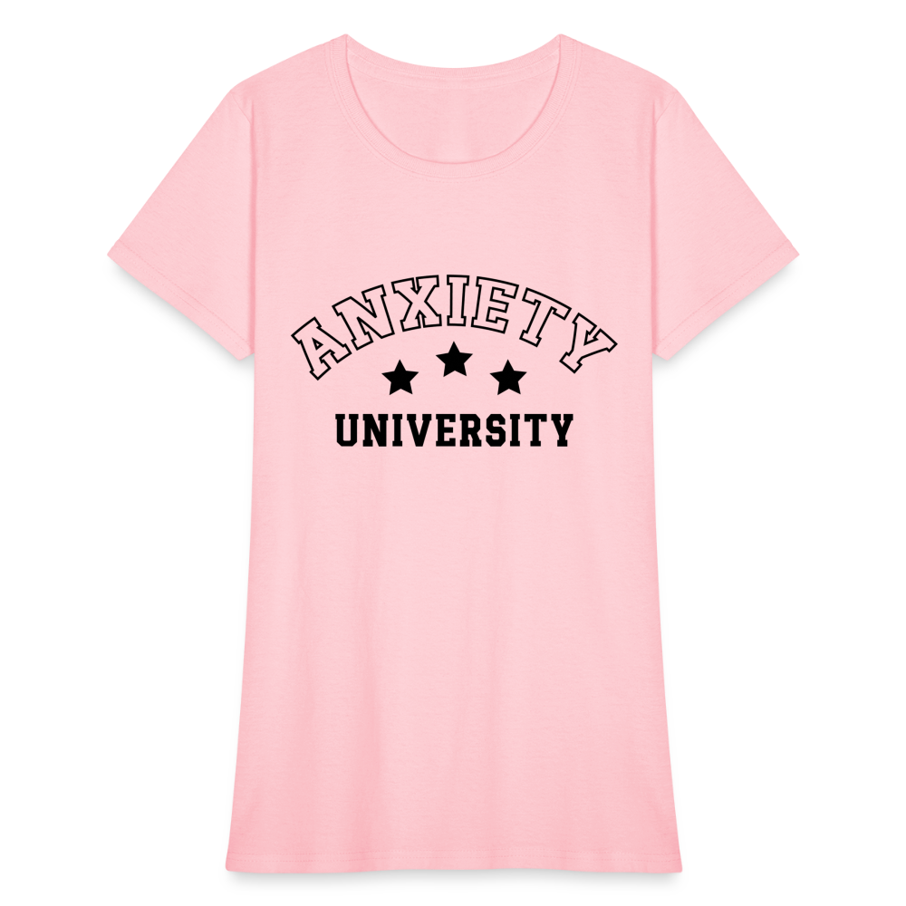 Anxiety University Women's T-Shirt - pink