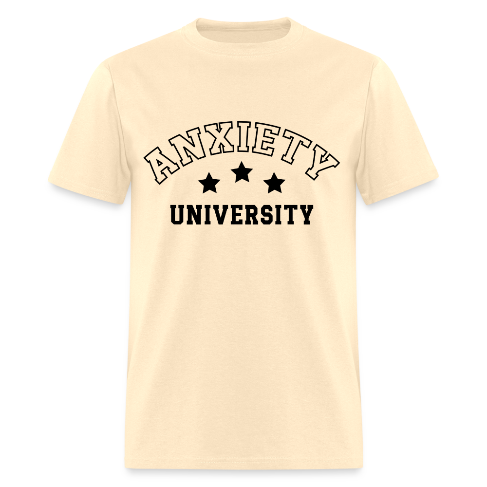 Anxiety University Classic T-Shirt - natural