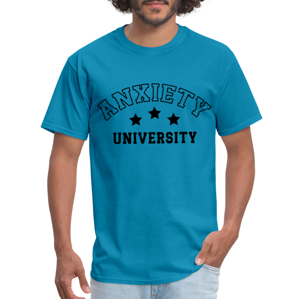 Anxiety University Classic T-Shirt - turquoise