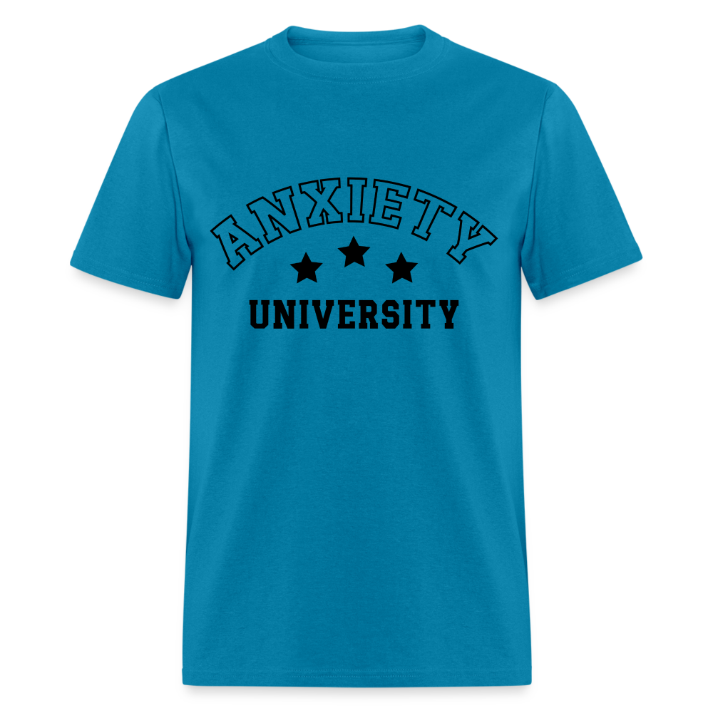 Anxiety University Classic T-Shirt - turquoise