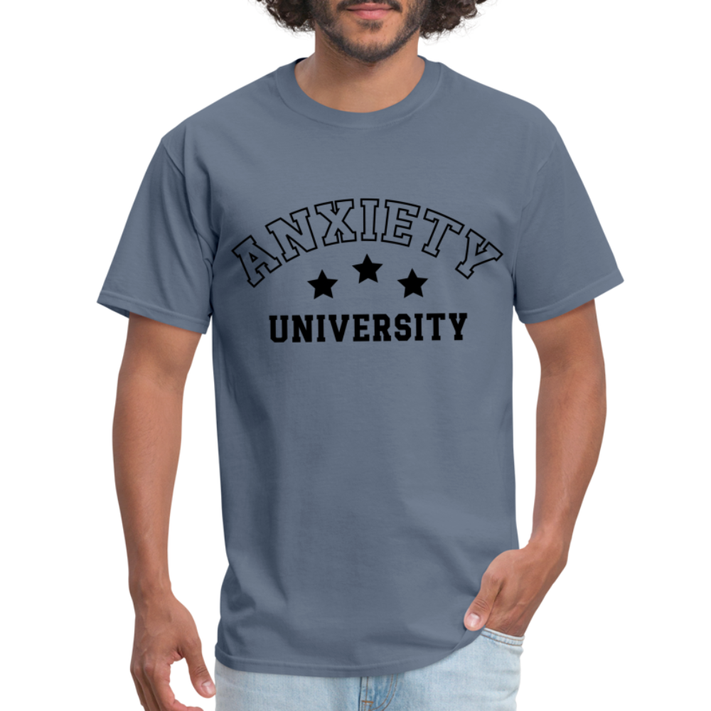 Anxiety University Classic T-Shirt - denim