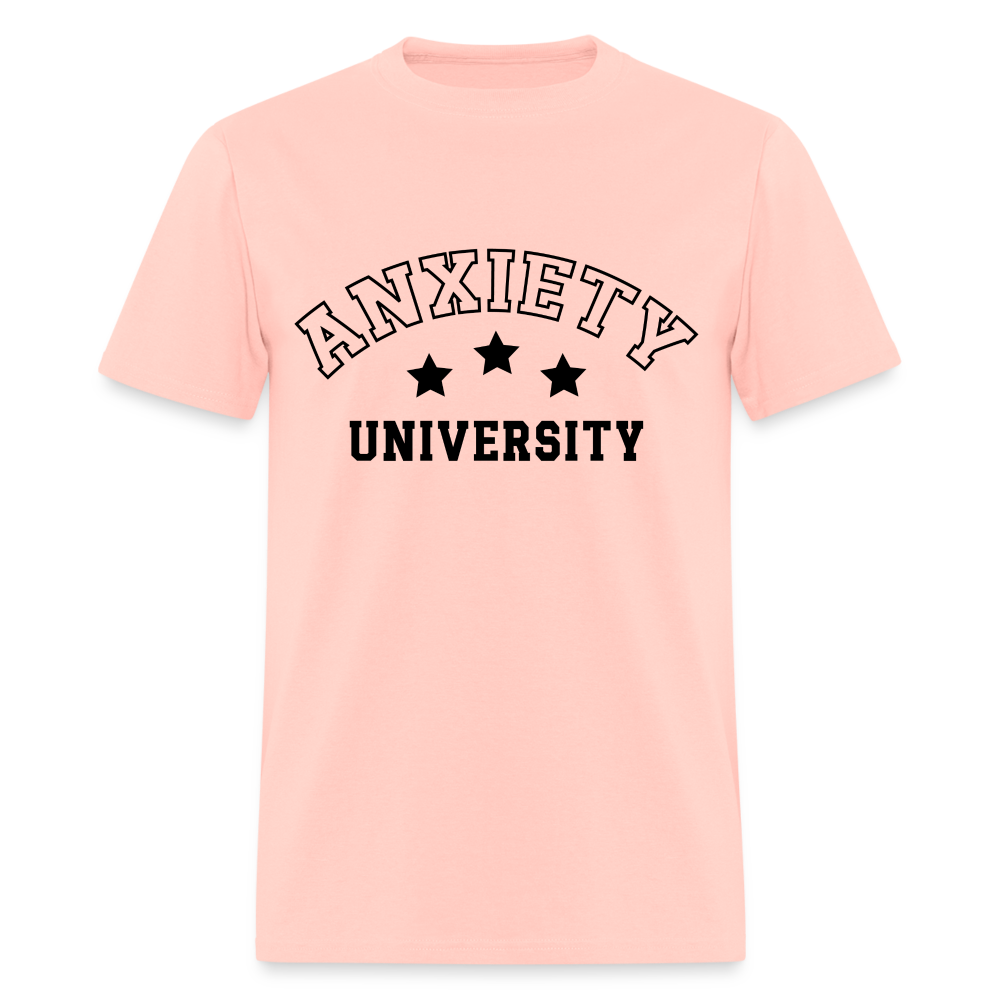 Anxiety University Classic T-Shirt - blush pink 