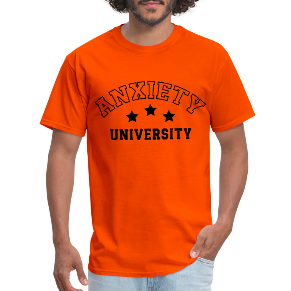 Anxiety University Classic T-Shirt - orange
