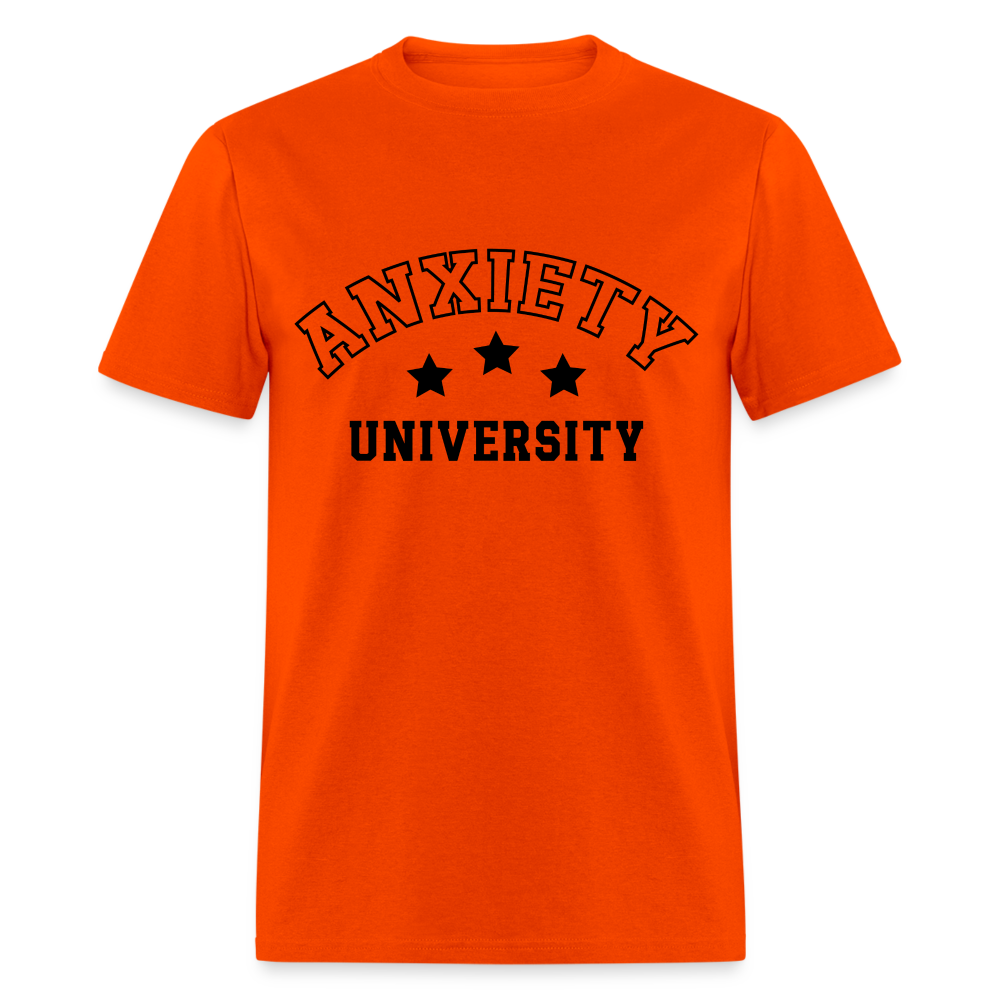 Anxiety University Classic T-Shirt - orange