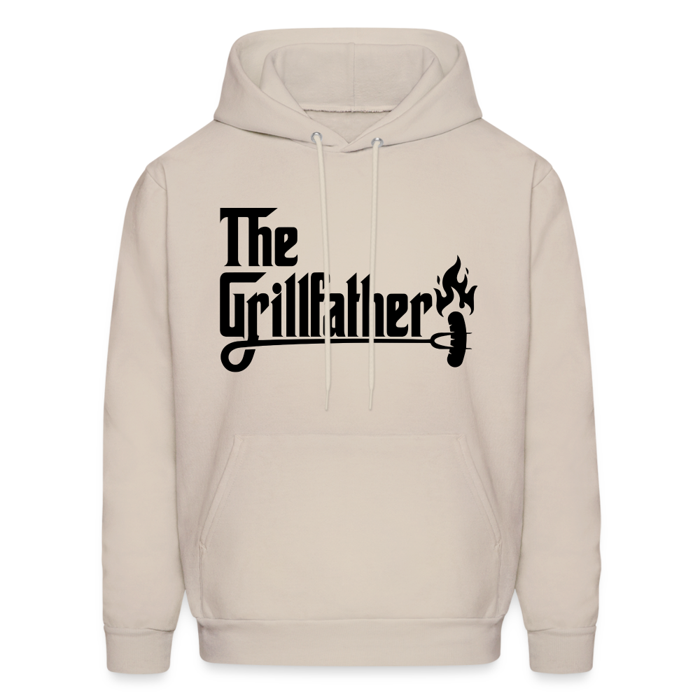 The Grillfather Hoodie (BBQ Dad Gilling) - Sand