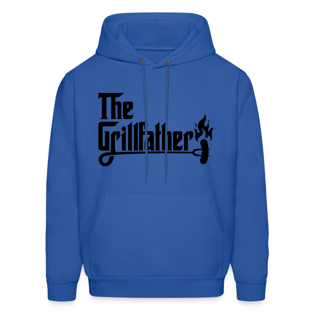 The Grillfather Hoodie (BBQ Dad Gilling) - royal blue