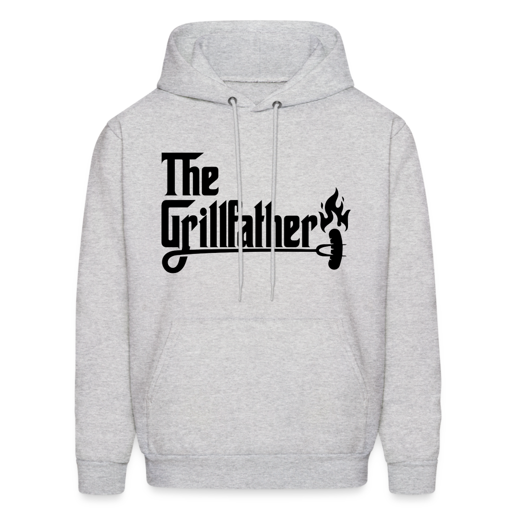 The Grillfather Hoodie (BBQ Dad Gilling) - ash 