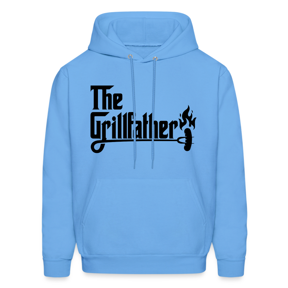 The Grillfather Hoodie (BBQ Dad Gilling) - carolina blue