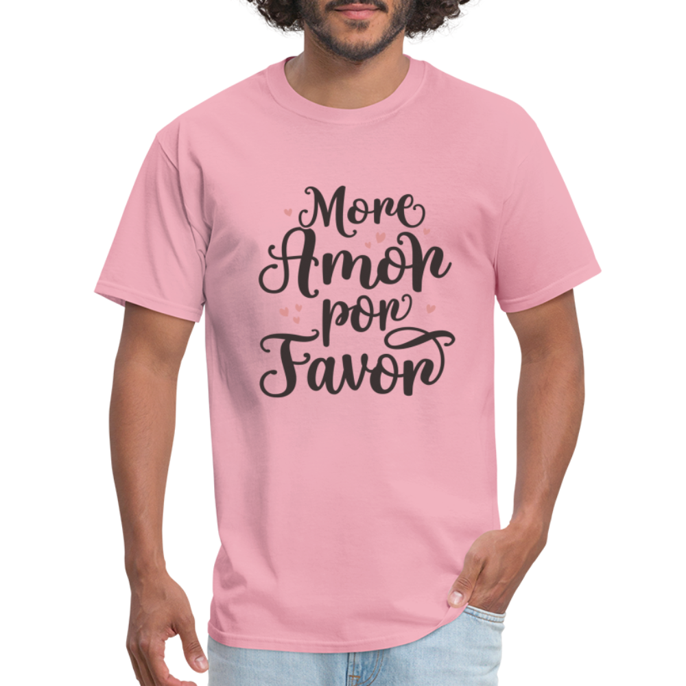 More Amor Por Favor T-Shirt - pink