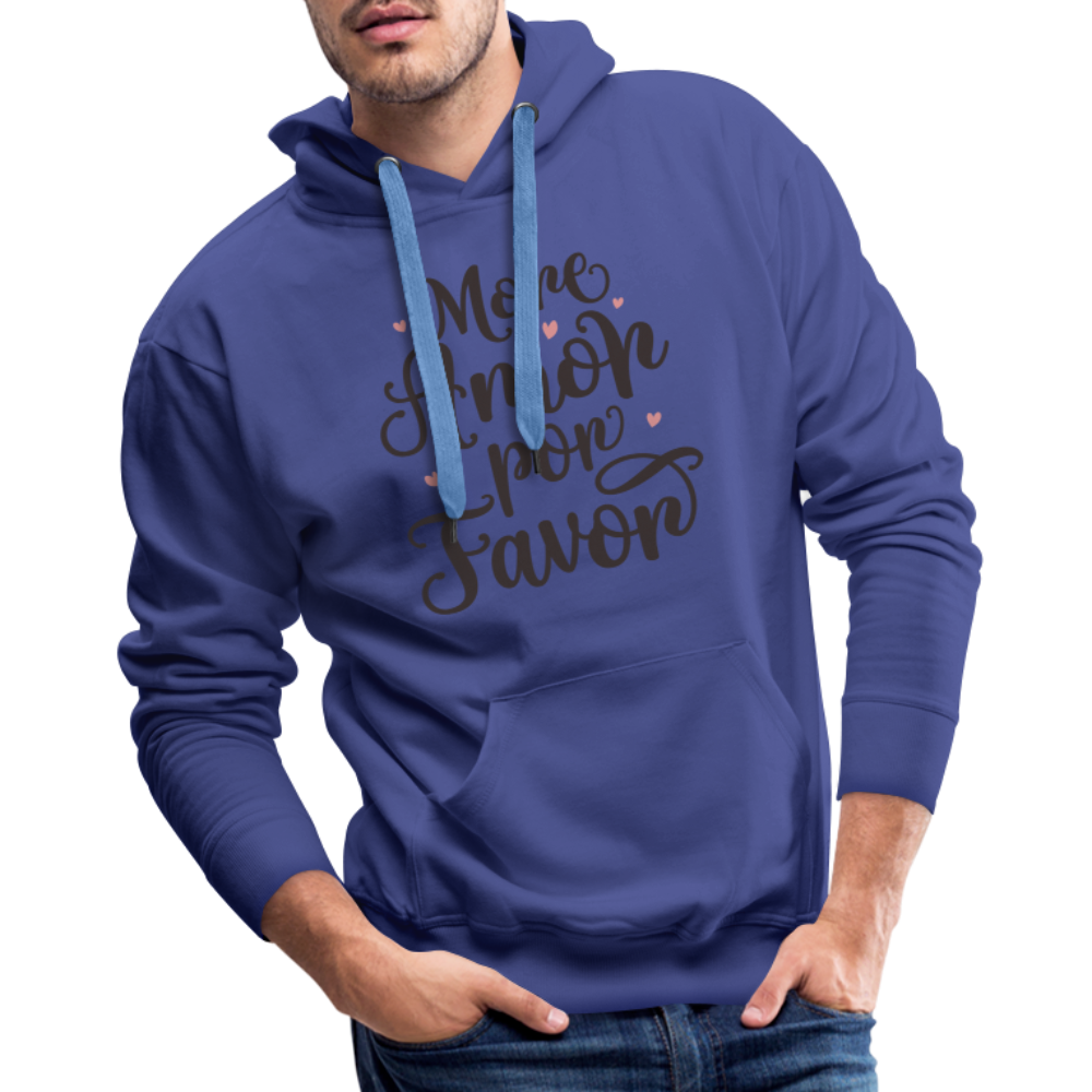 More Amor Por Favor Men’s Premium Hoodie - royal blue