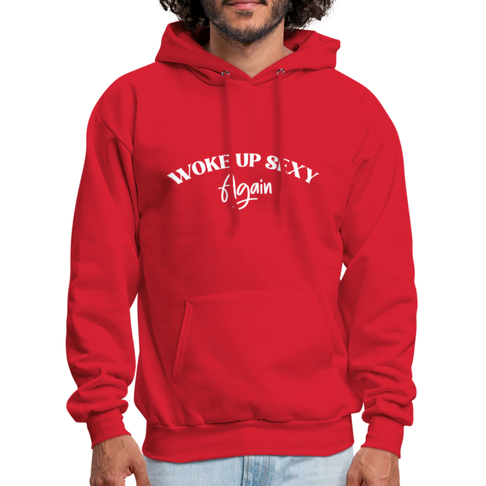 Woke Up Sexy Again Hoodie - red