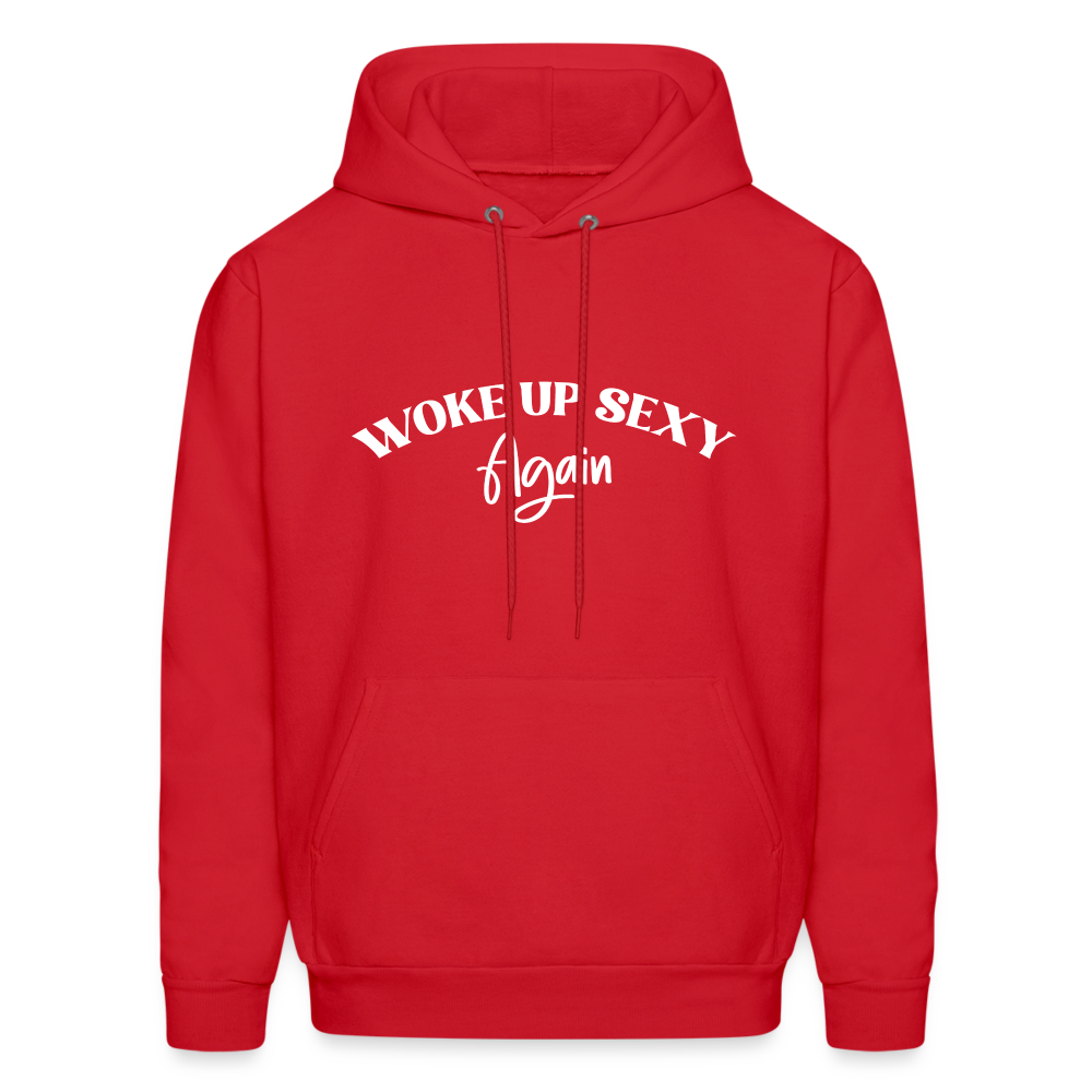 Woke Up Sexy Again Hoodie - red