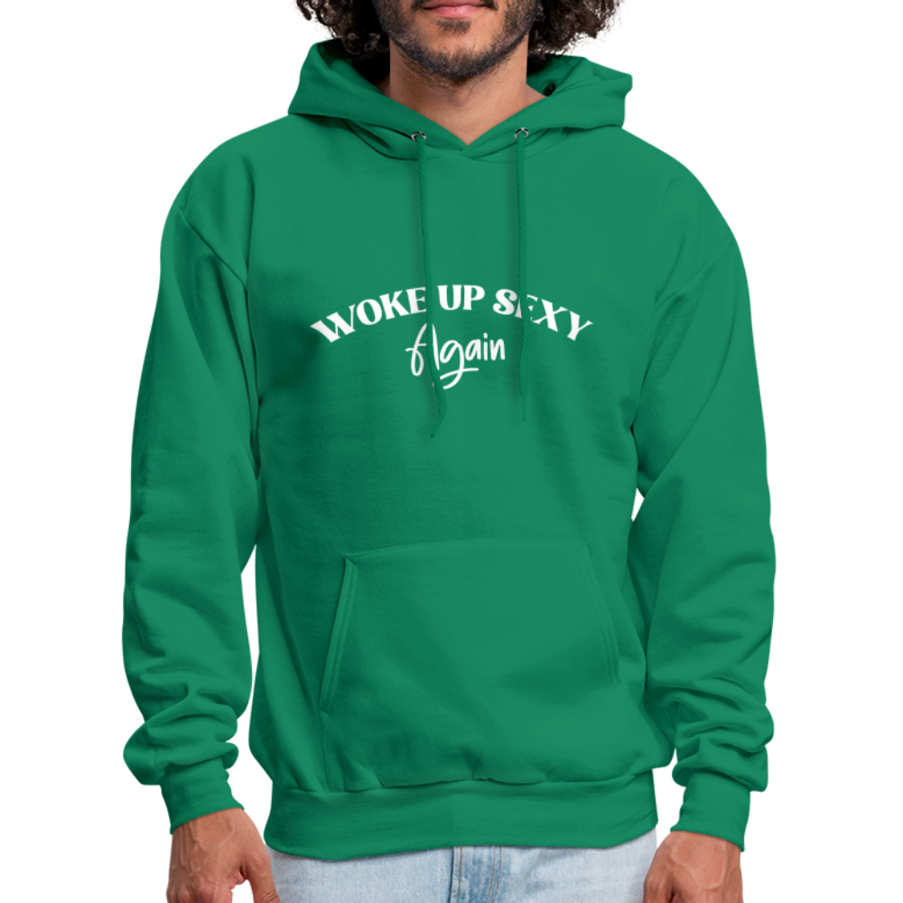 Woke Up Sexy Again Hoodie - kelly green