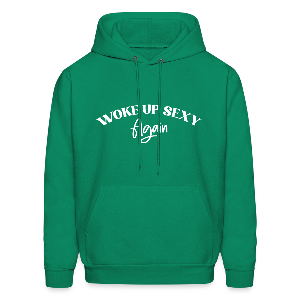 Woke Up Sexy Again Hoodie - kelly green