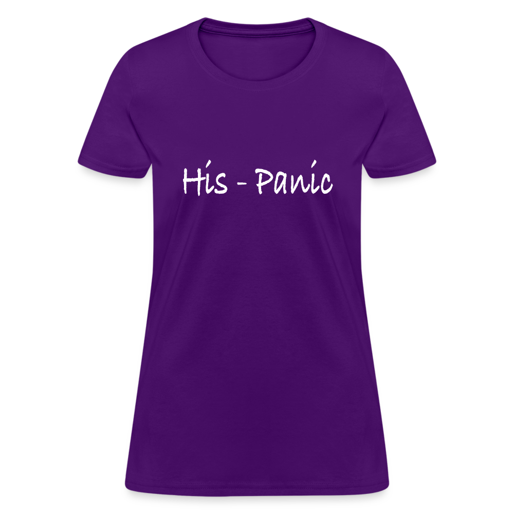 His-Panic Women's T-Shirt (HisPanic Women) - purple