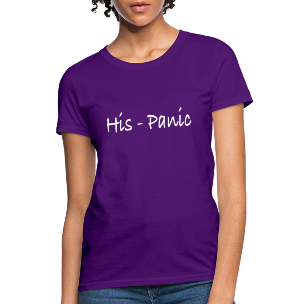 His-Panic Women's T-Shirt (HisPanic Women) - purple