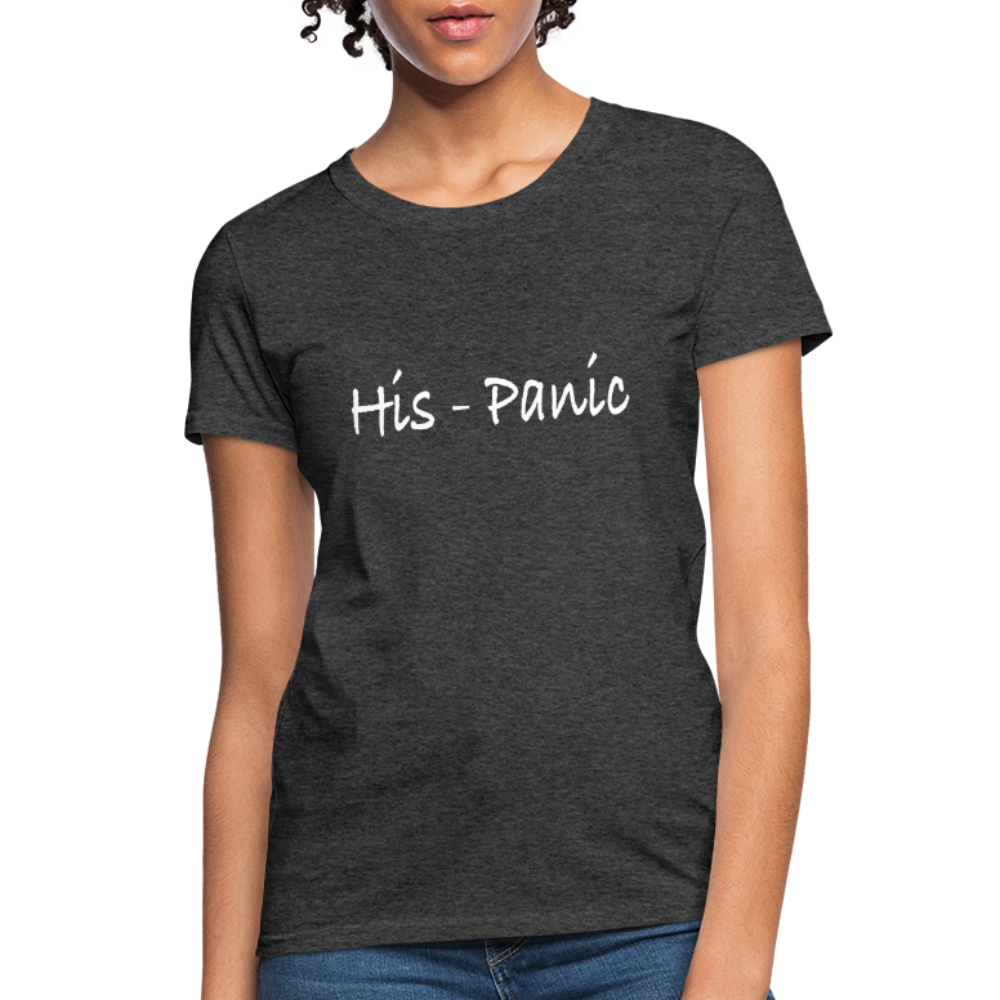 His-Panic Women's T-Shirt (HisPanic Women) - heather black