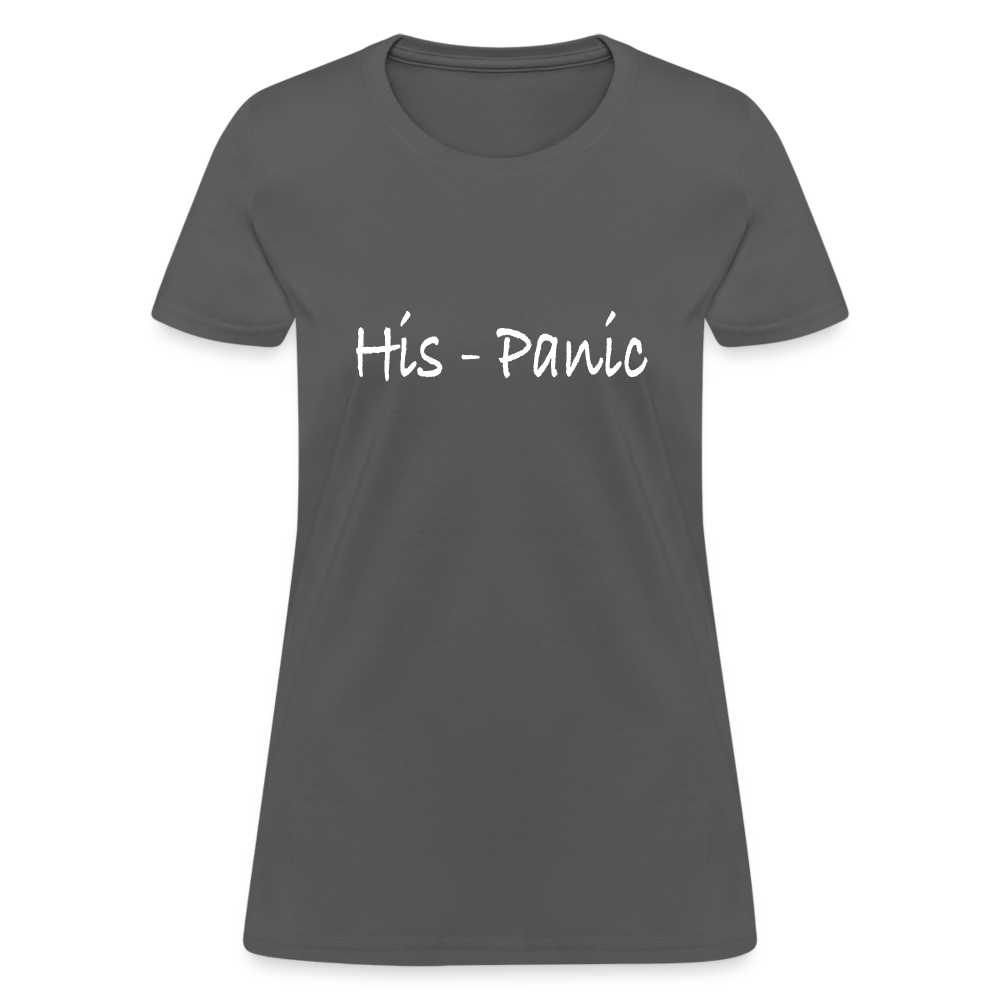 His-Panic Women's T-Shirt (HisPanic Women) - charcoal