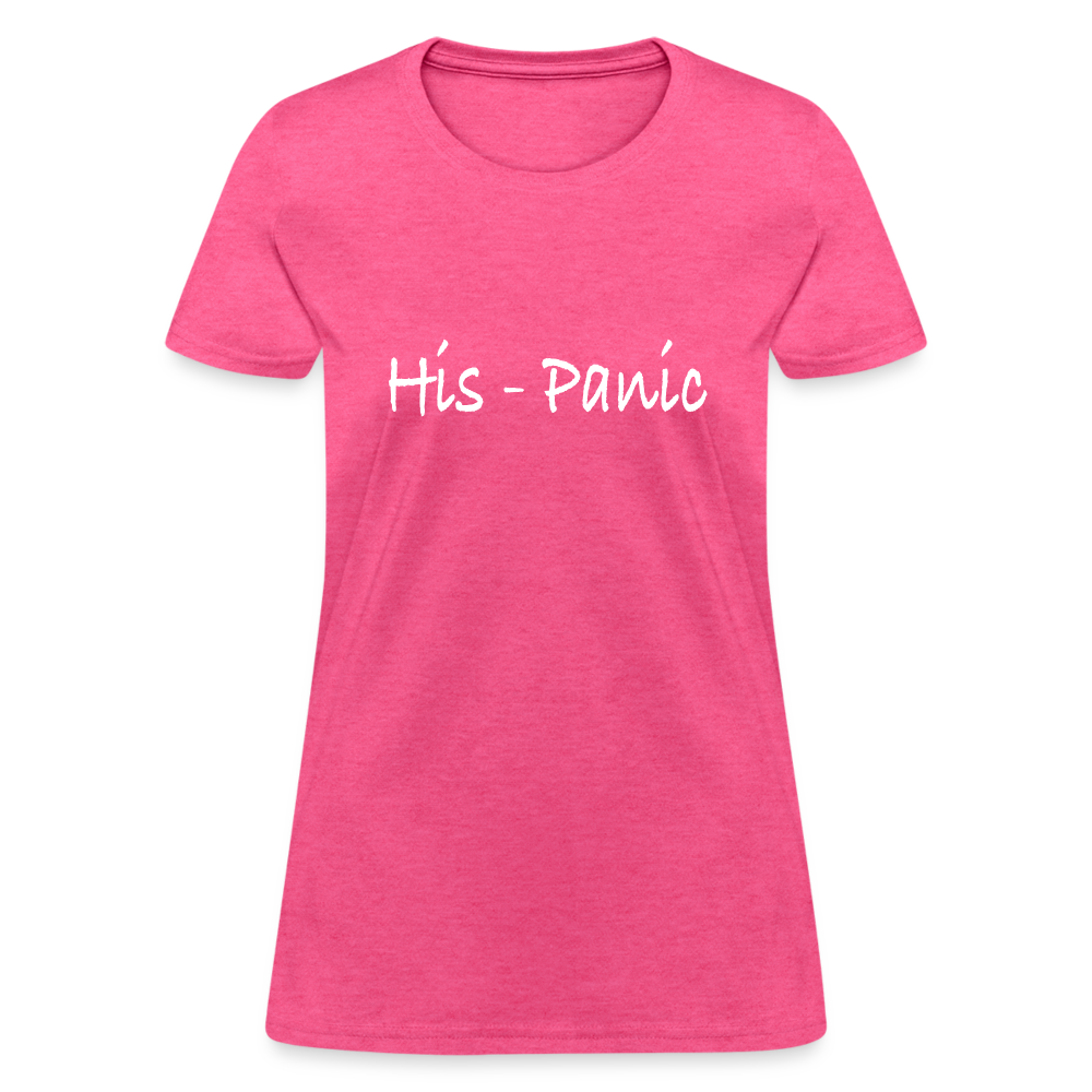 His-Panic Women's T-Shirt (HisPanic Women) - heather pink