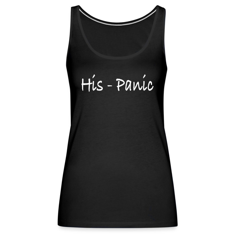 His-Panic Women’s Premium Tank Top (HisPanic Women) - black