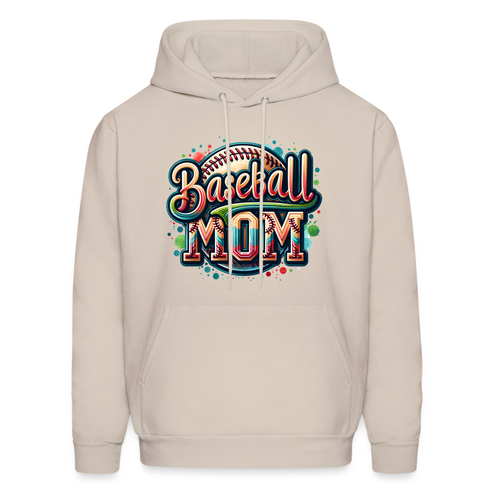 Baseball Mom Hoodie - Sand