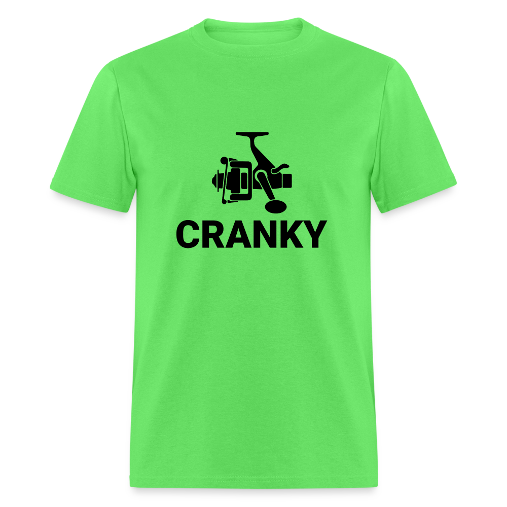 Cranky T-Shirt (Fishing) - kiwi