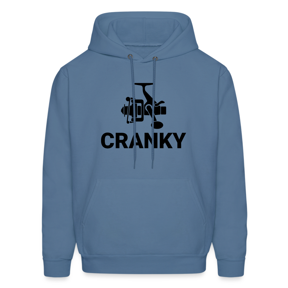 Cranky Hoodie (Fishing) - denim blue